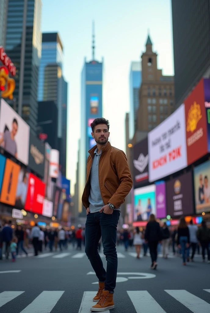 A photo where I appear in New York 