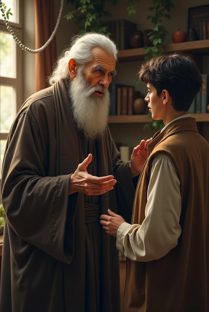 Father advising