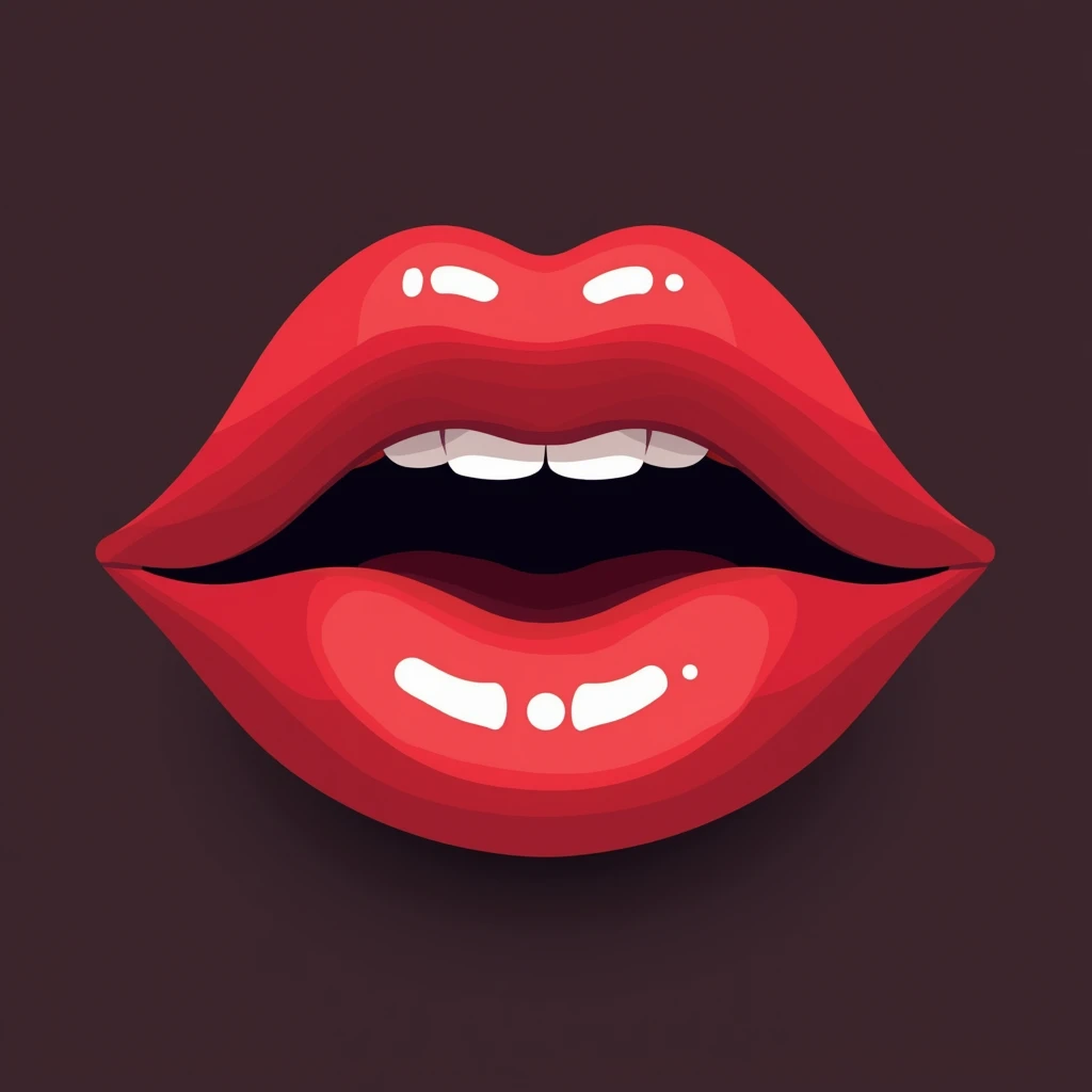 sexy lips icon