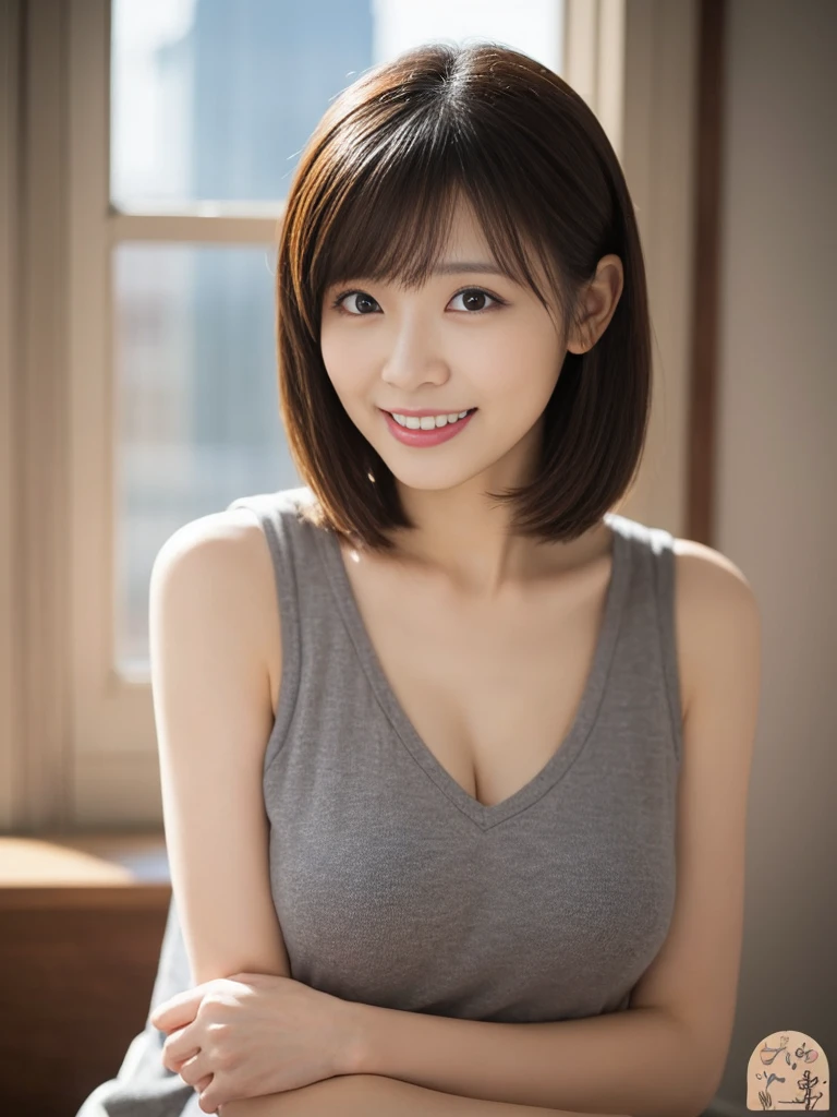 Masseter Film, highest quality, masterpiece, High resolution, realism, Original photo, 8k wallpaper, perfection, Professional Lighting, Very detailed, Written boundary depth, ((Beautiful woman)), ((Sexy 40 year old woman in Gray)),, ((A kind smile)), Detailed face, Beautiful Eyes,, bangs, A photo of your face, (sexy look), Brown Hair, (Thick lips), Looking down at the viewer,short hair Simple, Casual, Gray, standard,
Portrait、8k、high quality、Realistic Photographic Images、39 years old、Japanese women、Neat and clean wife、housewife、Natural and realistic eyes、Japan Person Stand、、Beautiful black hair、short hair、(Straight Hair)、light makeup、Octane Rendering、Beautiful lighting、Golden ratio composition、Laughter、Casual wear、Casual clothing、Natural background、Blurred Background、4K、high resolution、Realistic Photographic Images、Japanese women、Age 37、A purely Japanese personality、Beautiful wife、Upper body、Mid-breasted、light makeup、Sappin'、Pure beauty、Mature Woman、Dress casually、gray、beige、green、Casual clothing、smile、Black-haired、Small black eyes、Background blur