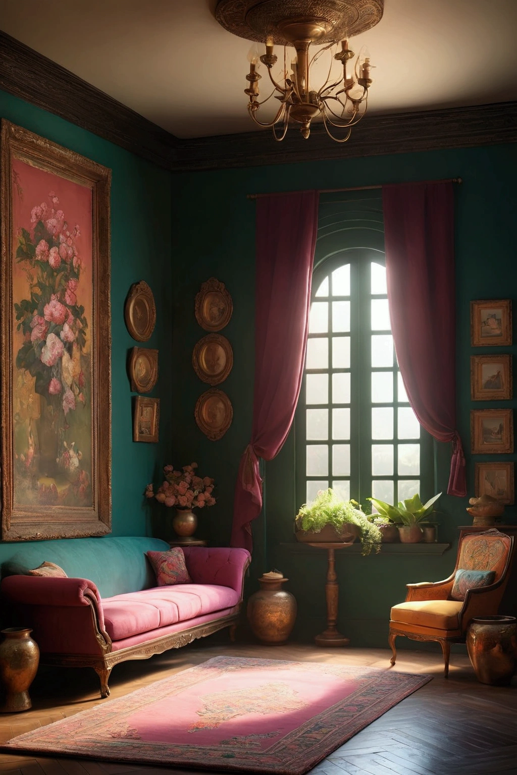 The beautiful room 