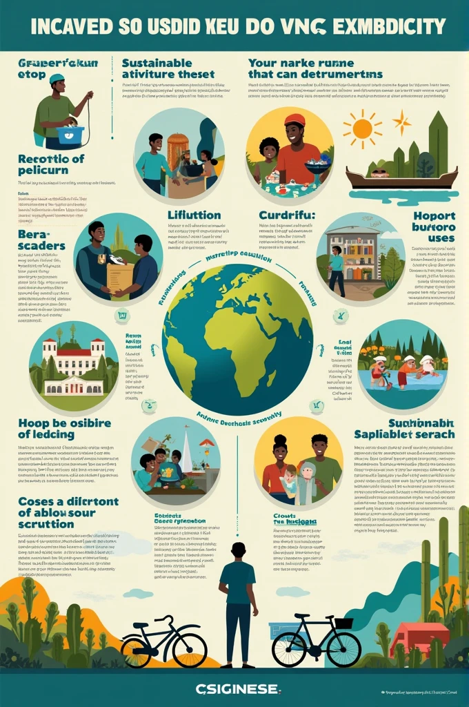 Poster about how to reduce scarcity