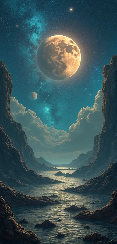 There'There is a planet in the middle, Cosmic Tentacles, Lovecraftian inspiration, Lovecraftian宇宙恐惧, Lovecraftian hellscape, Cosmic Fantasy Horror, Lovecraftian氛围, Lovecraftian, a planet in space, nobody
