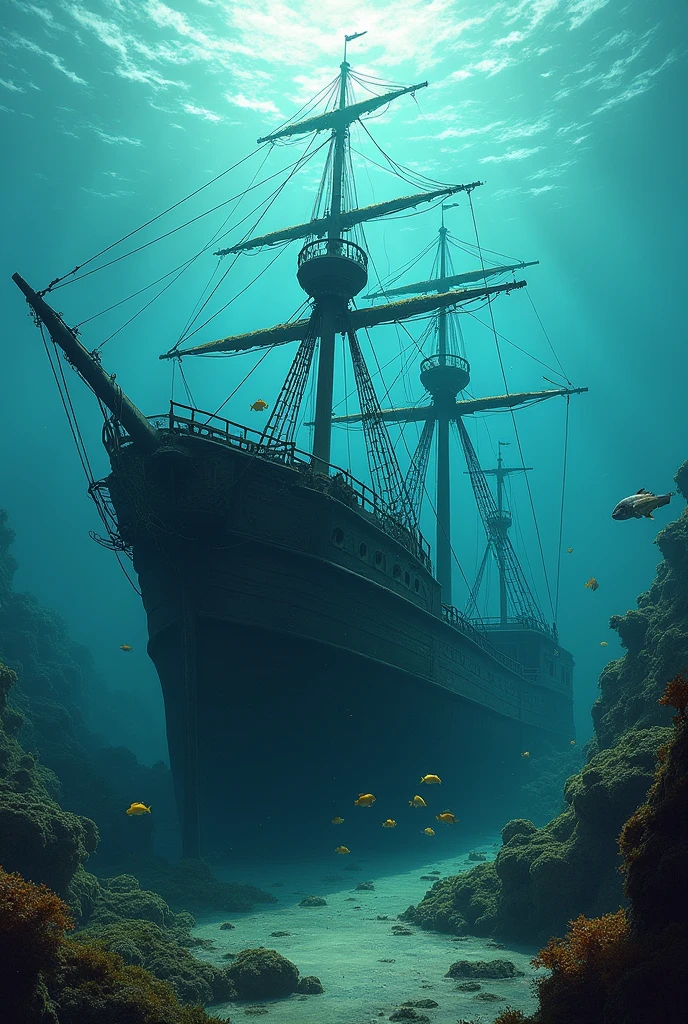 beautiful shipwreck