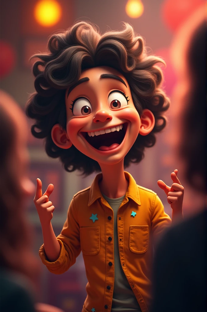 Create a person who tells jokes 