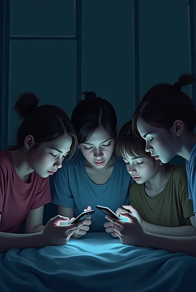 Some teenagers addicted to social media