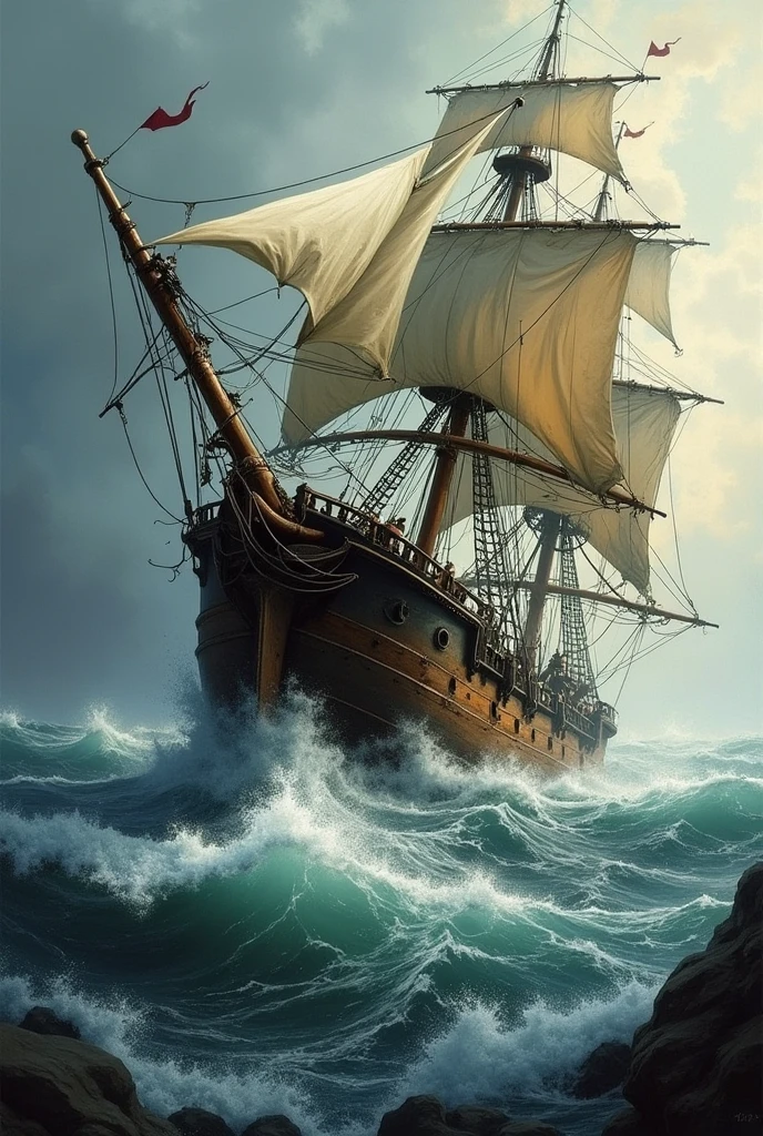 ship is wrecking