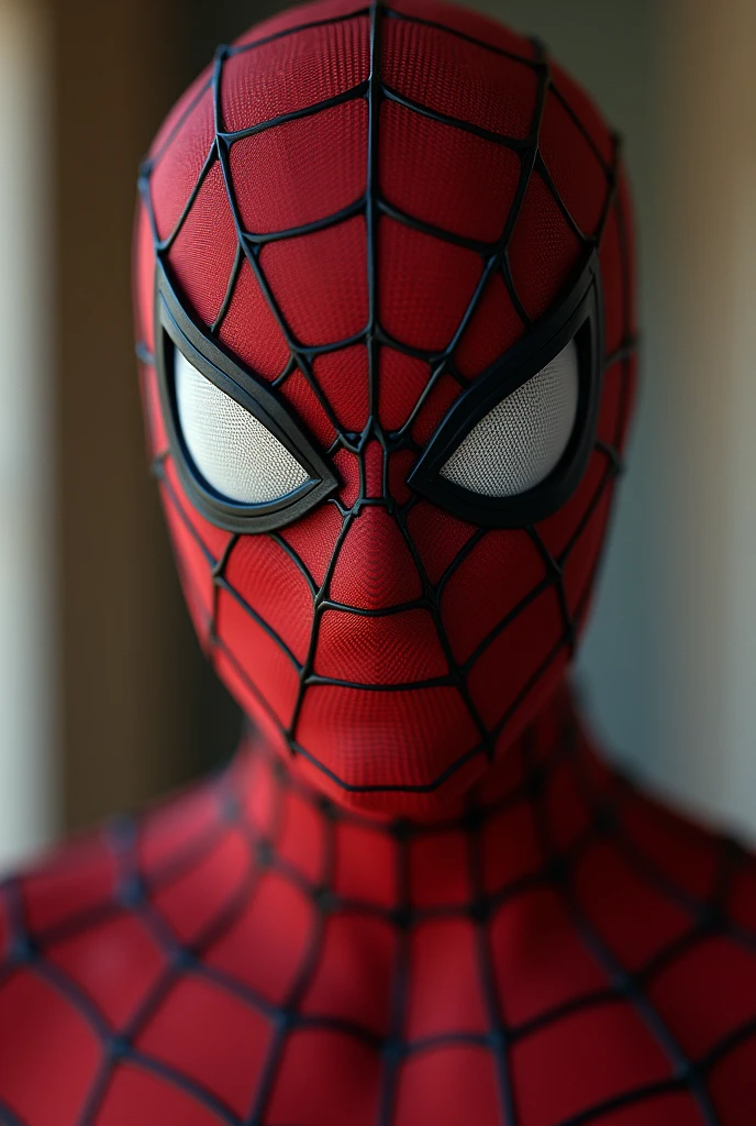 A photograph of Spider-Man., sin mascara, the 20s, elegant, detailed face, looking to the camera, portrait, 8k hd, high quality