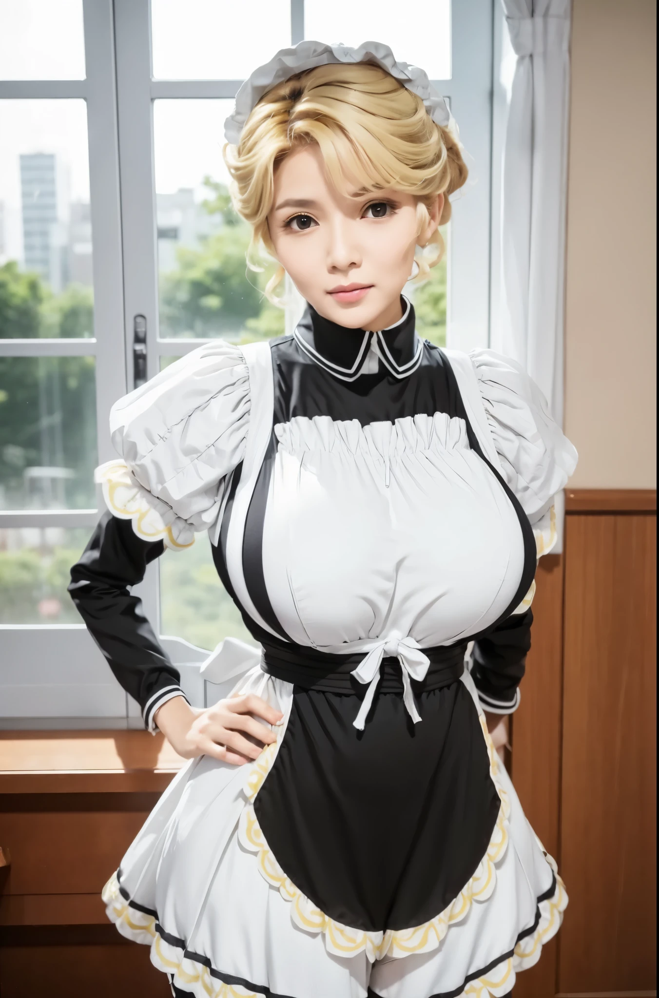 50 years Old, Hijab Indonesian mature woman, Big Tits : 66.9, Gamis, Breast out from her clothes : 1.9, at doctor office, Dark light, at Nighttime