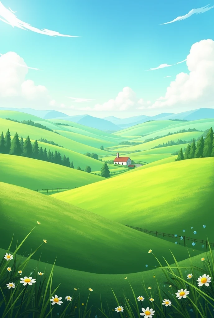 Un beau avec des terrains 