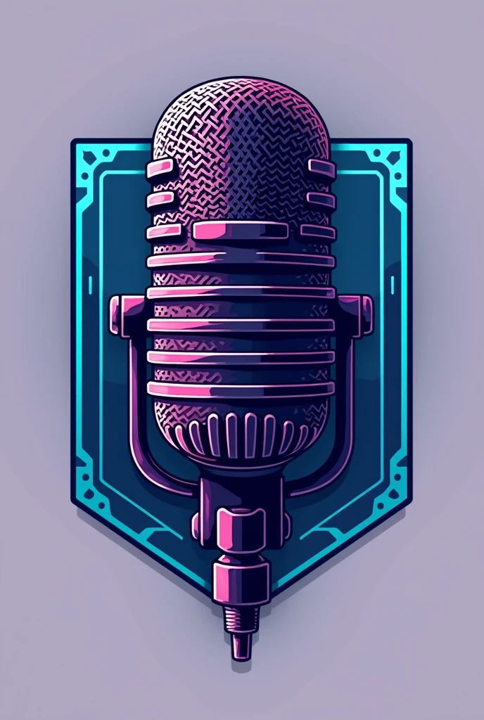 Logo representing a microphone team called Electra, creative and eye-catching 