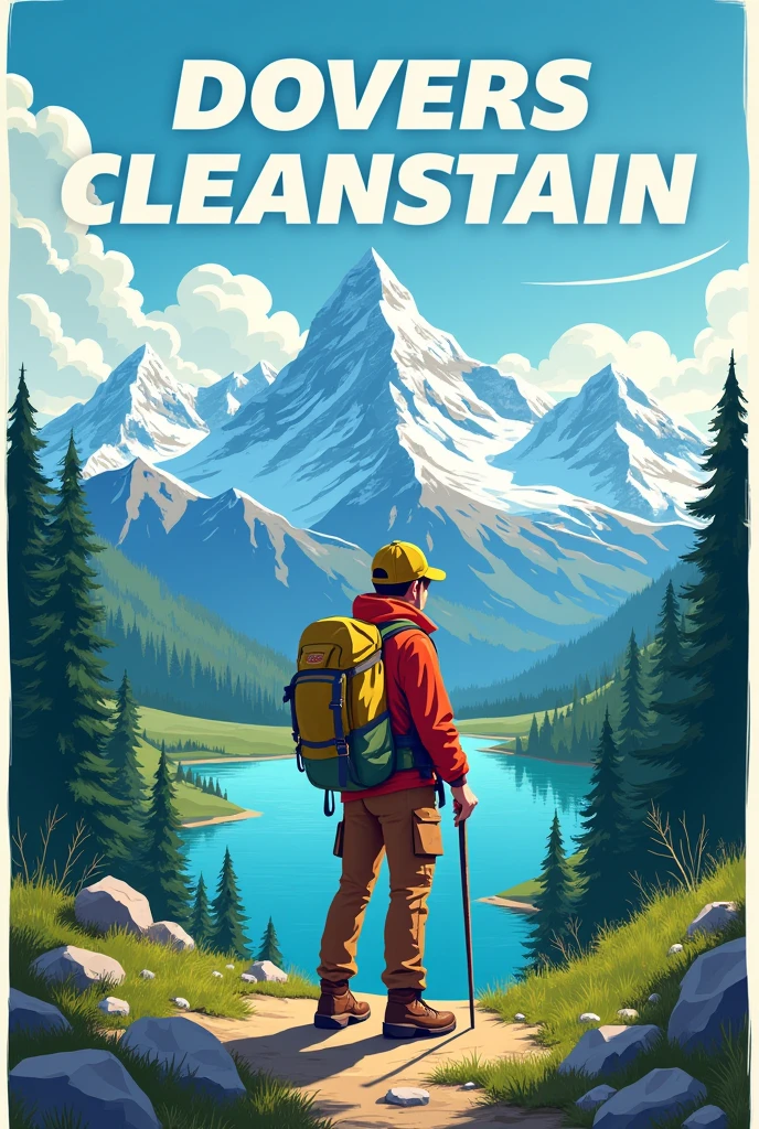 Make a easiest poster asking tourists and mountaineers to keep the mountains clean. (The poster needs to be colourful and attractive with a short and direct message)