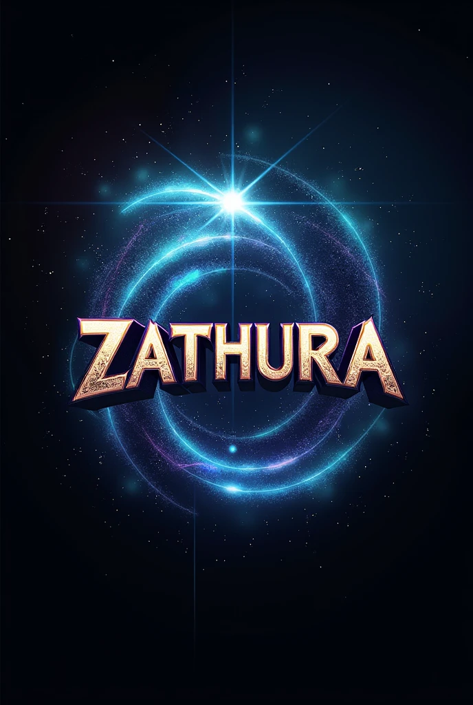 Logo inspired by the movie Zathura that includes the word Zathura