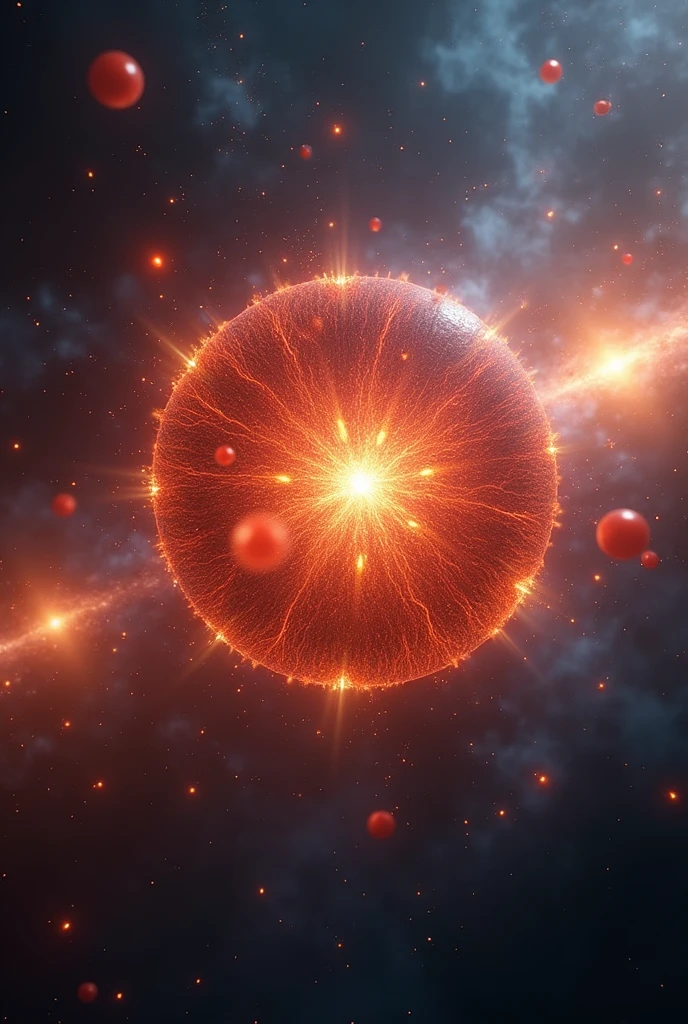 hadron in radiation era