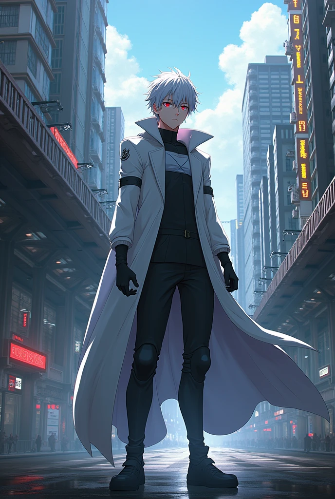 Create Accelerator character from Toaru