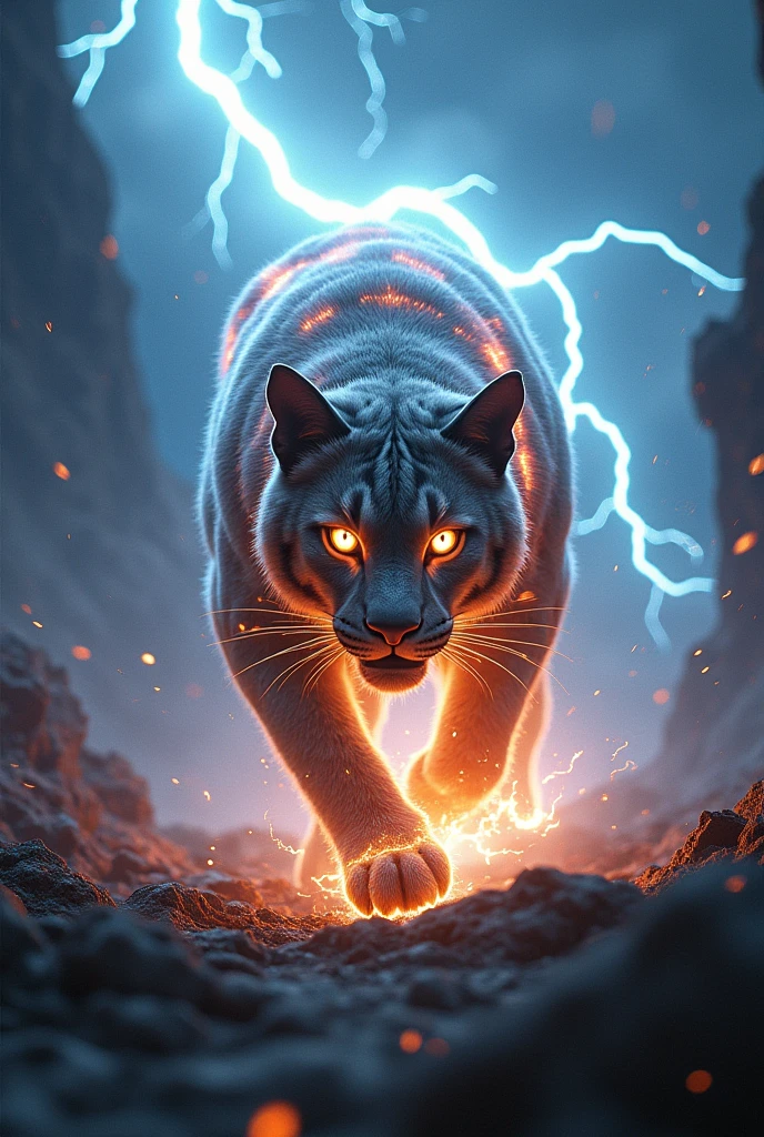 Animal that represents lightning, What is the animal 
