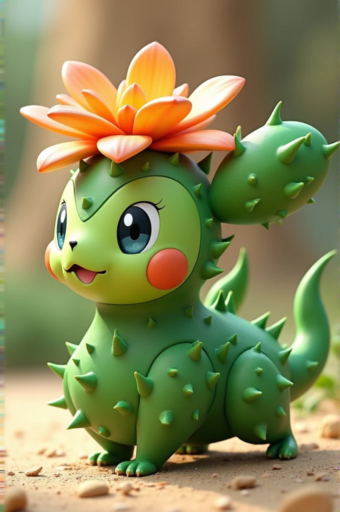 Create a Grass-type starter Pokémon based on the region of Mexico.