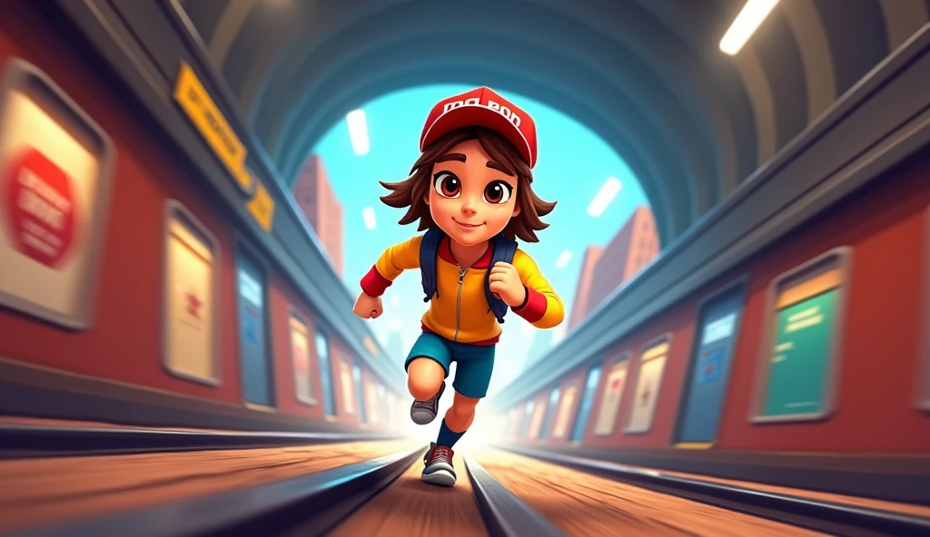 running karte hue ak subway surf ultra high hd image beautiful background