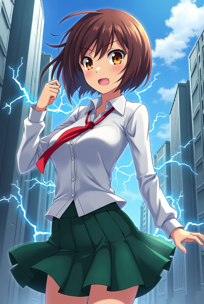 Misaka Mikoto from A Certain Scientific Railgun 

