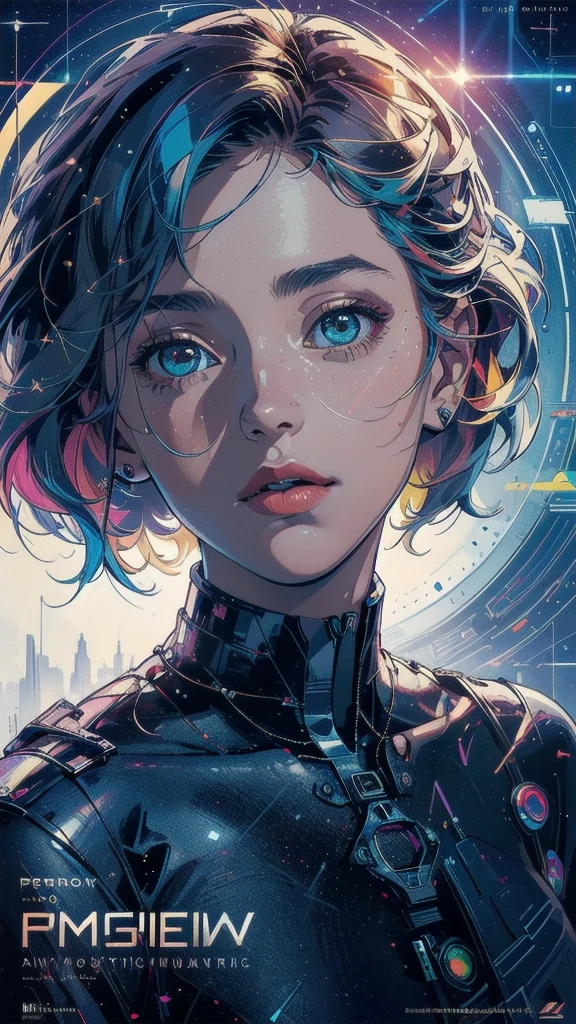 (((masterpiece, highest quality))),(((solo:1.2))),(((1girl:1.2))),32k wallpaper, very detailed, poster, vintage science fiction,(((((geometric cinematic movie poster))))), (bauhaus), shape,(((abstract))),(mid century modern),movie poster,(((((portfolio))))),(((((Close-up))))),(((((bust up))))),((((more various angle)))),(((highlight))),Vast landscape,((((heterochromia)))),(((complete. detailed face))),(((Extremely talented))),(((most complecated machine))),((Overall colorfully)),(((((Absolutely no background))))),(((phenomenon)))