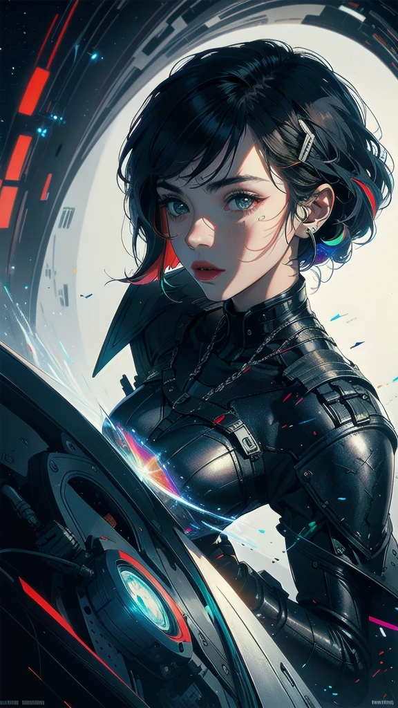 (((masterpiece, highest quality))),(((solo:1.2))),(((1girl:1.2))),32k wallpaper, very detailed, poster, vintage science fiction,(((((geometric cinematic movie poster))))), (bauhaus), shape,(((abstract))),(mid century modern),movie poster,(((((portfolio))))),(((((Close-up))))),(((((bust up))))),((((more various angle)))),(((highlight))),Vast landscape,((((heterochromia)))),(((complete. detailed face))),(((Extremely talented))),(((most complecated machine))),((Overall colorfully)),(((((Absolutely no background))))),(((phenomenon)))