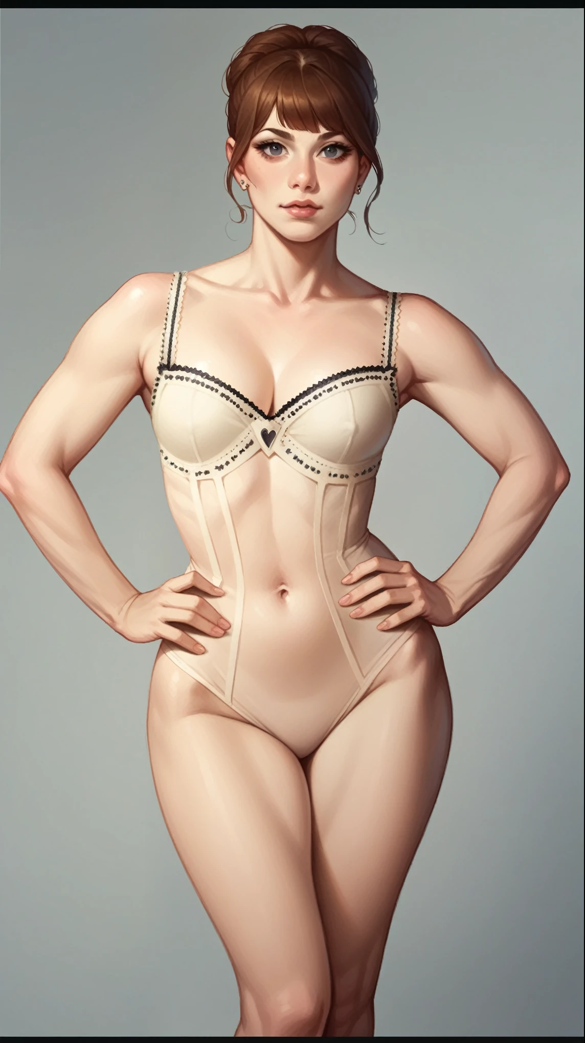 A beautiful woman posing for a photo