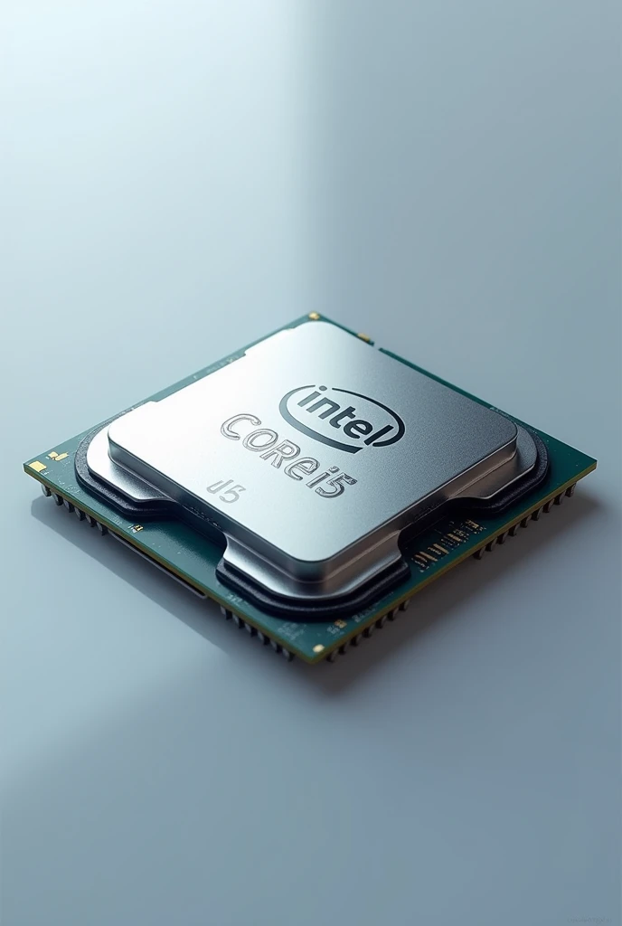 A picture of a third generation i5 processor 
