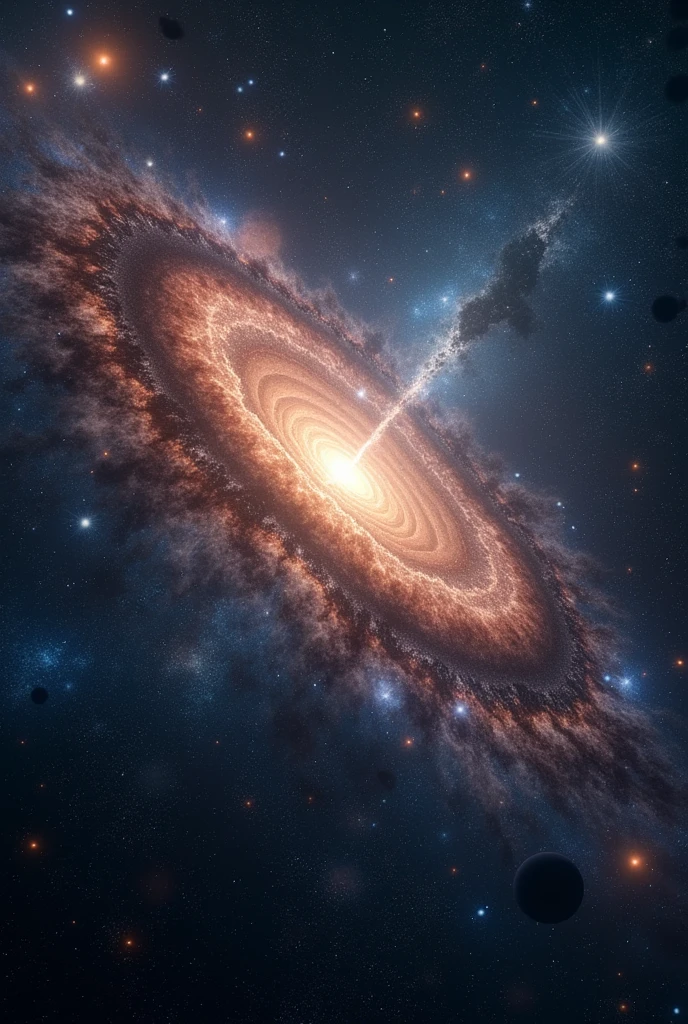 The universe is approximately 13.8 billion years old and contains billions of galaxies, e
