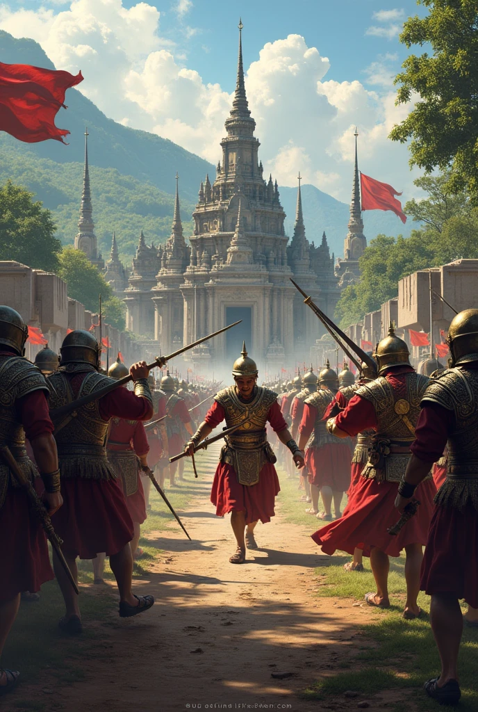 Khmer people war with Thai land