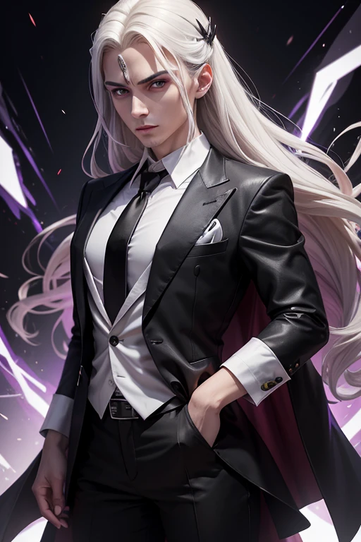 The Gamer master Stoica master regenerates into adagio dazzle time lord regeneration male to female regeneration female with black suit white shirt and black necktie dark brown eyes