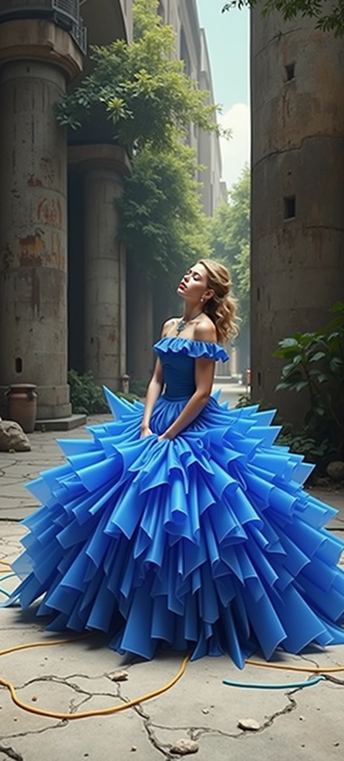 Image with a avant-garde background