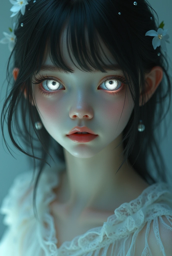 Pretty. Girl. White Eyes