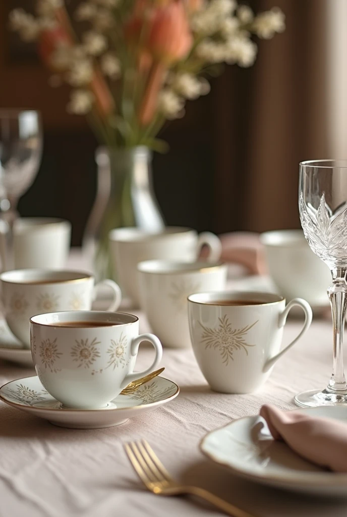 Cups
Table set
Chic