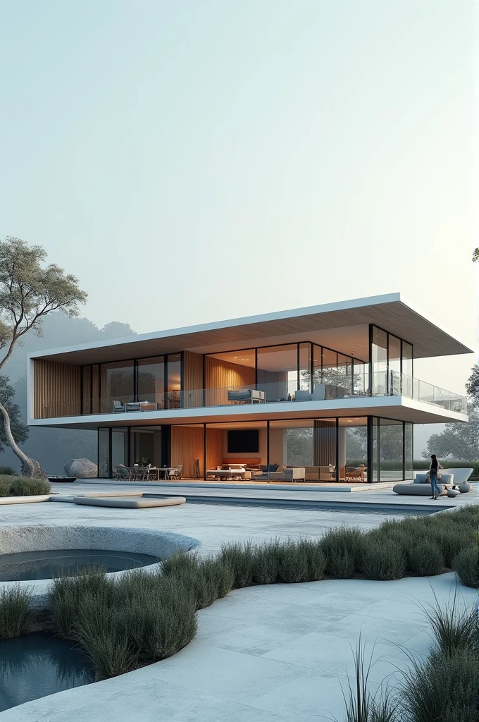 futuristic house