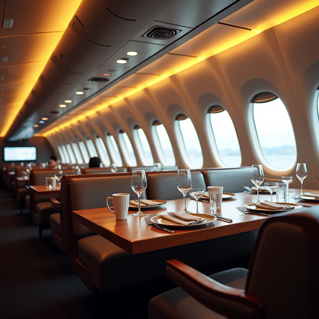 Airplane restaurant