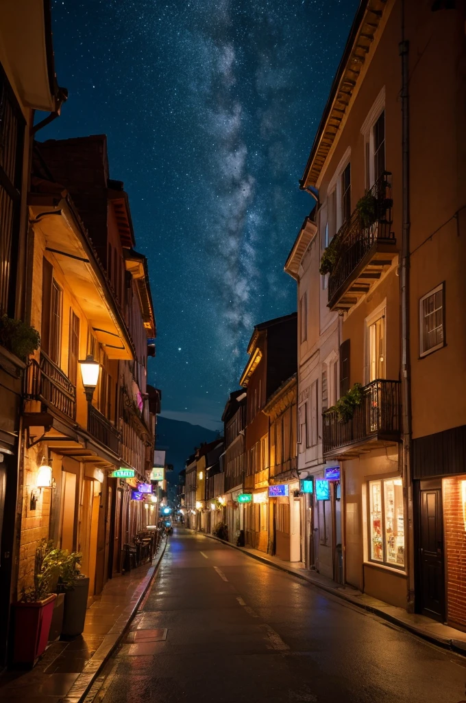 Fantastic night scenery