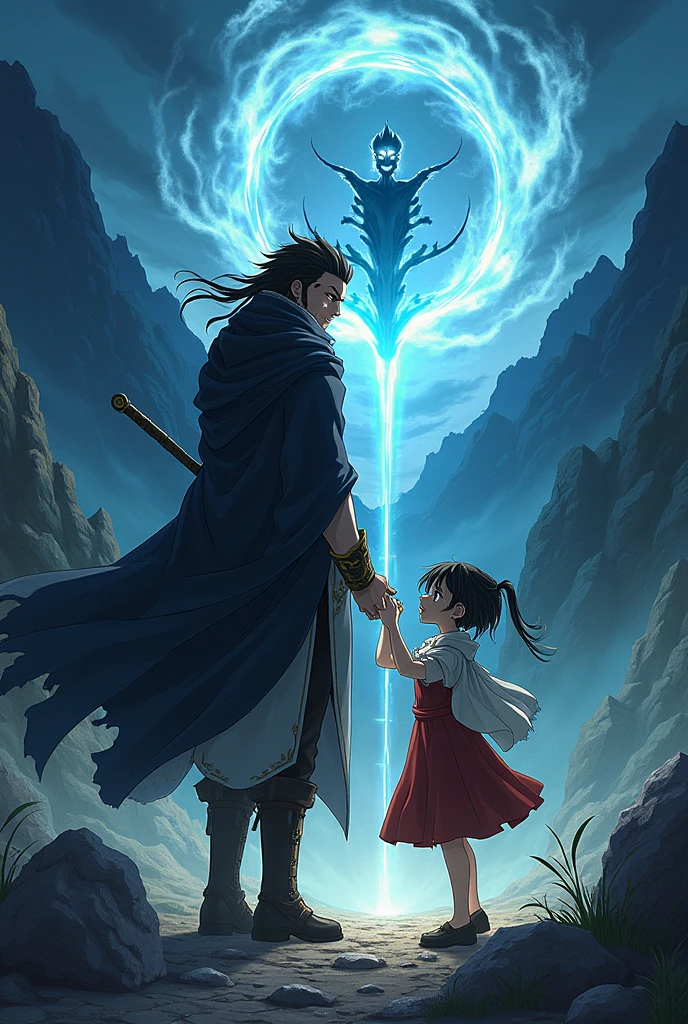 Demon Slayer: Kimetsu no Yaiba, He gives his power to a girl with nothing