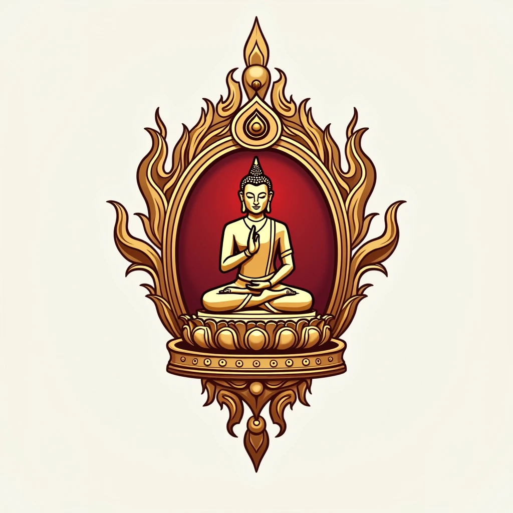 Please design a logo for a shop called Siam Blessing Amulets, which sells Thai amulets. 