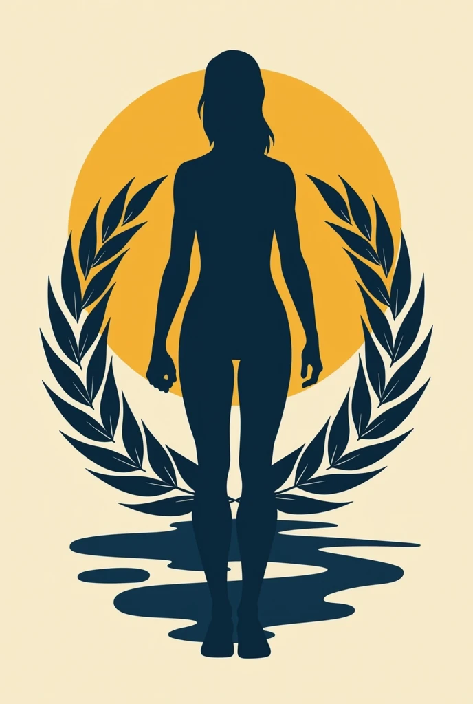 Create a logo for a group of women who were wronged in the physical fitness test of the Pernambuco State Military Police. 