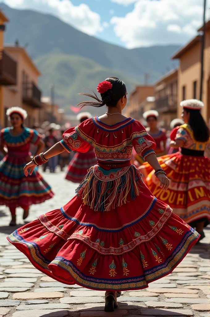 Bolivian tonada dance 