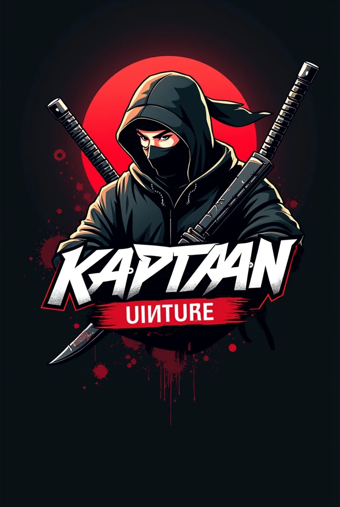 PROMPT
This is a gaming logo that features the name "KAPTAAN" in a futuristic font and a black and white color. and ninja Anime avtar, The logo also has a stylized controller icon and a YouTube banner in the logo. The logo is designed to be attractive and eye-catching, and to appeal to gaming enthusiasts and YouTube viewers. I hope you like it.
EDITING