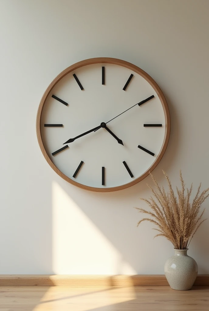 Wall Clock, ancestor, No decorations, It's pointing to 11:55