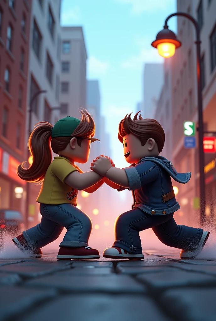 Roblox street fight