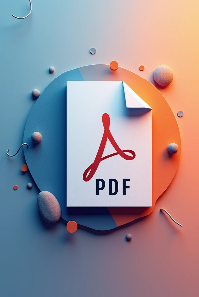 Generate an image for a PDF company
of 600 x 600 pixels