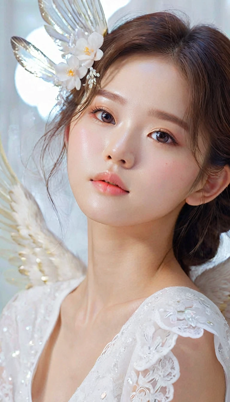 korean face cute angelic face