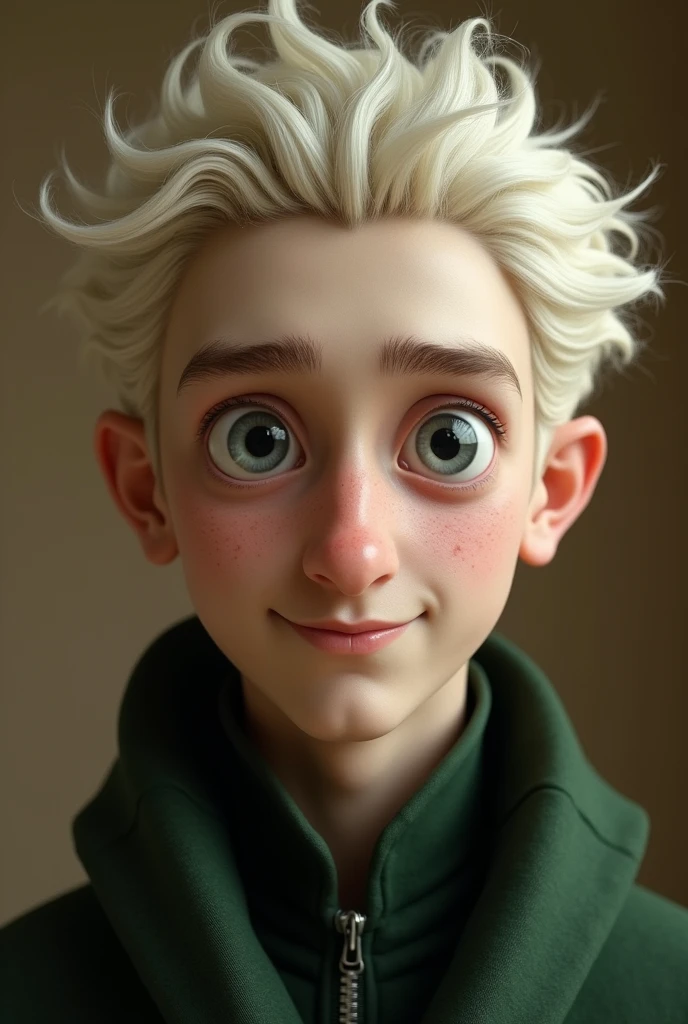 create an image of draco malfoy being cute