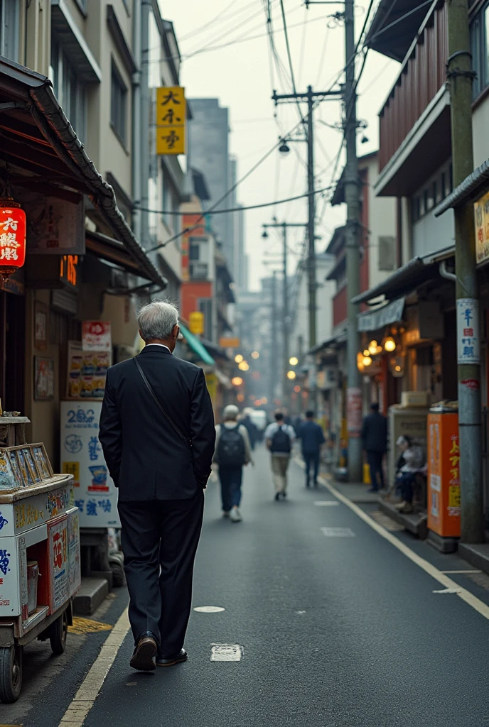 Japanese、poet、Middle Age、Tokyo、Living in Koenji、Not wealthy