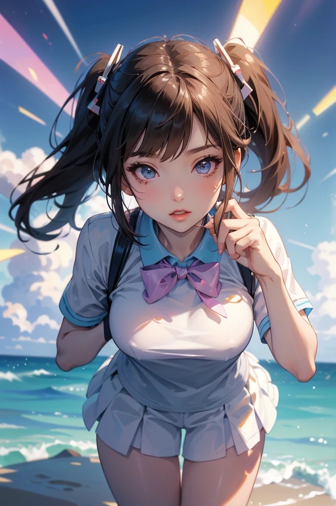 Short skirt, White panties,Cute school girl, Japanese Uniform,whole body, a close up of a woman in a ดีress with a stuffeดี animal, anime girl คอสเพลย์, anime คอสเพลย์, hatsune miku คอสเพลย์, professional คอสเพลย์, คอสเพลย์, คอสเพลย์ photo, Mei จาก Overwatch, portrait of Mei จาก Overwatch, belle ดีelphine, inspireดี by Leng Mei, full-คอสเพลย์, anime inspireดี, อีกด้วย, คอสเพลย์er, glamourous คอสเพลย์, ดี. va จาก Overwatch