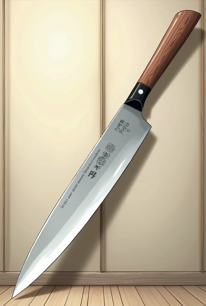 Knife same as in anime version