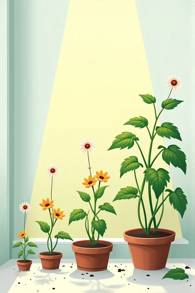 Teaching aids for phototropism